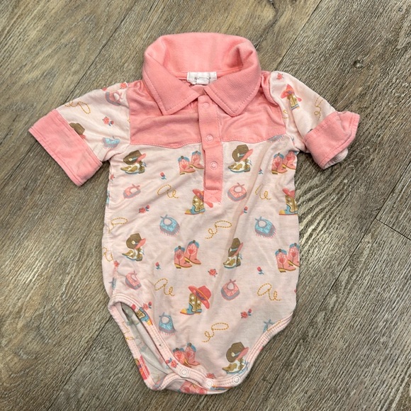 Angel Dear Cowgirl / Western Onesie - Picture 1 of 7